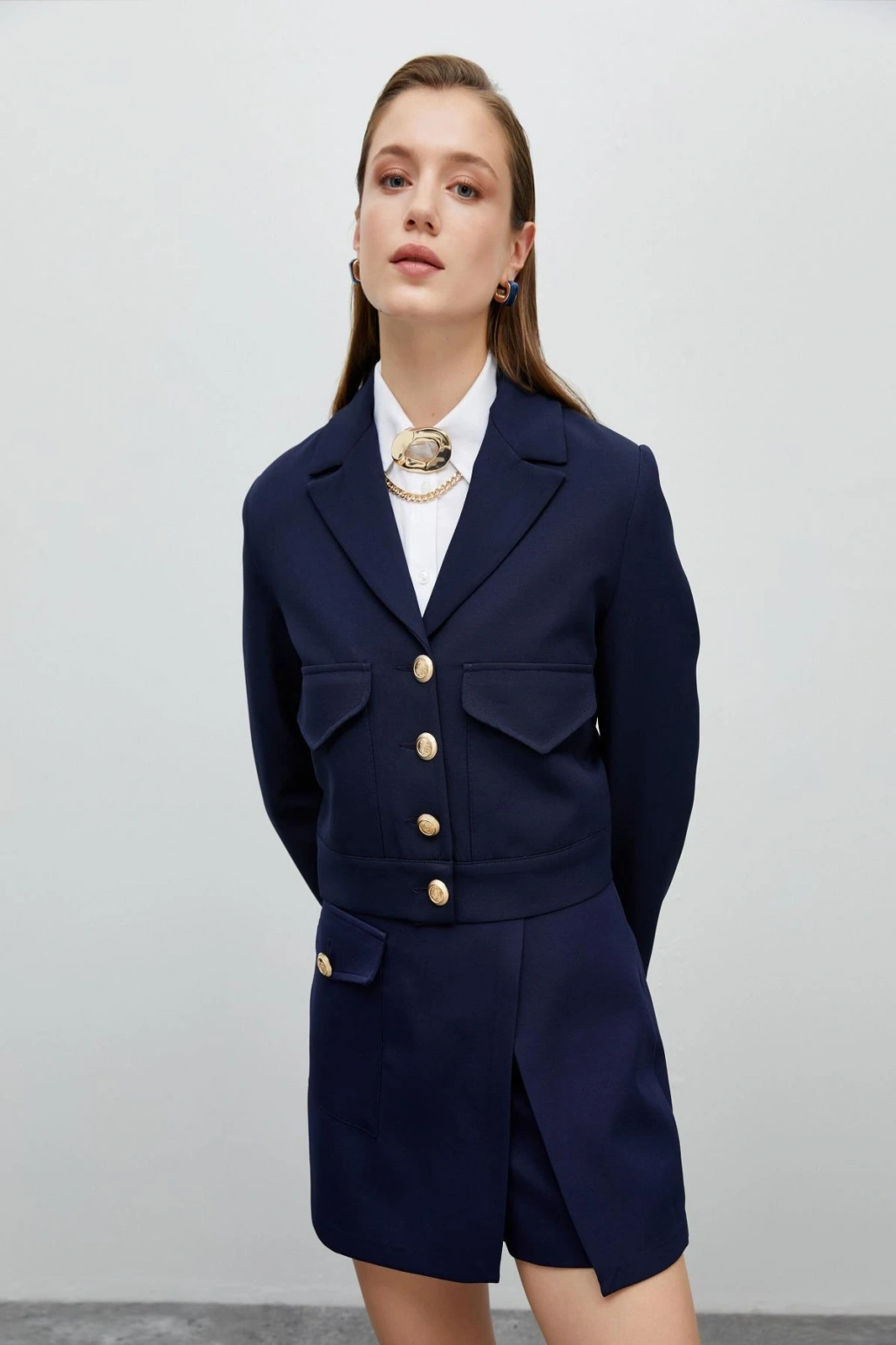 Kadın Lacivert Ceket