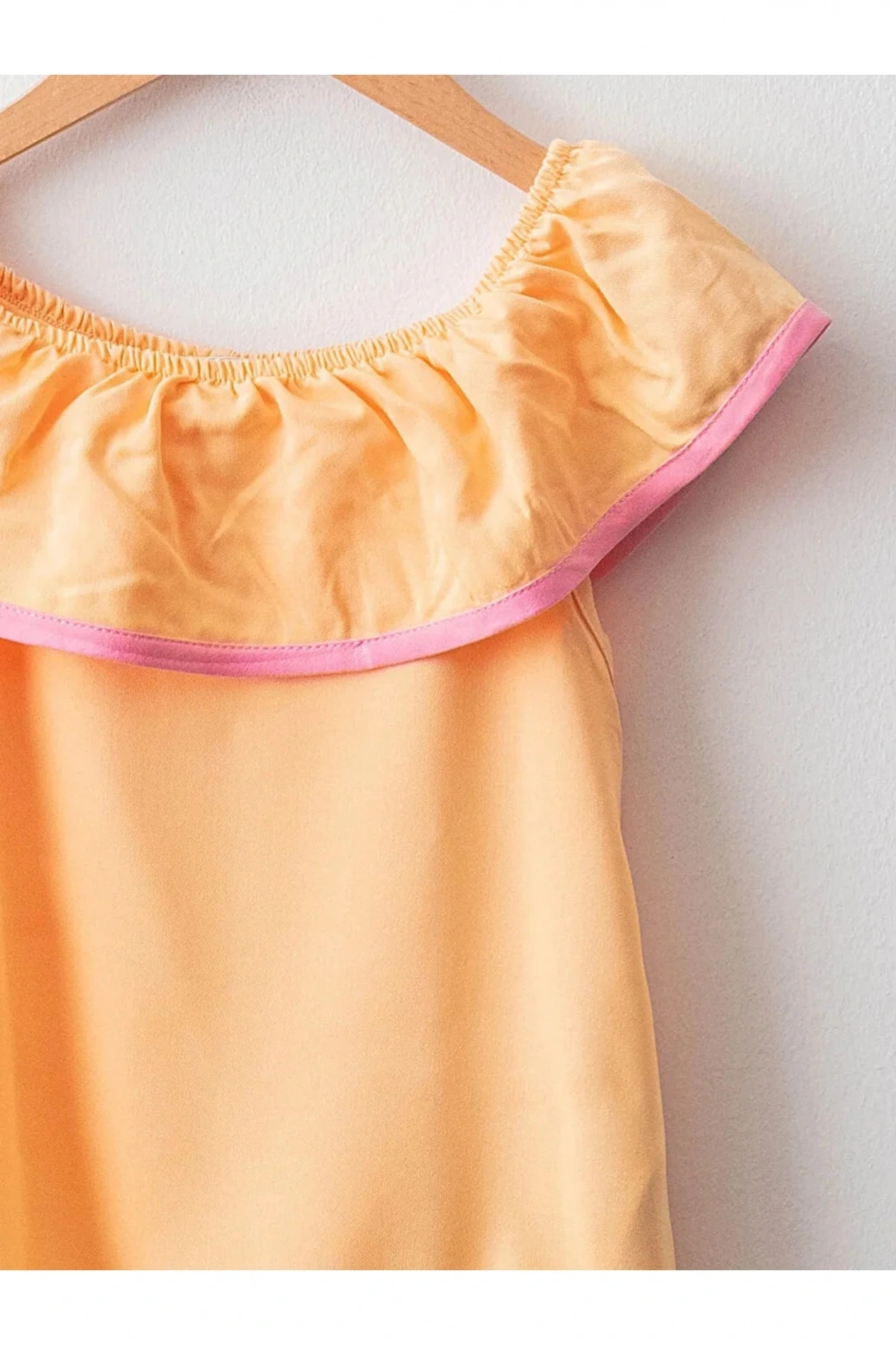 Lcw Kids Kayık Yaka Basic Viskon Kız Çocuk Bluz