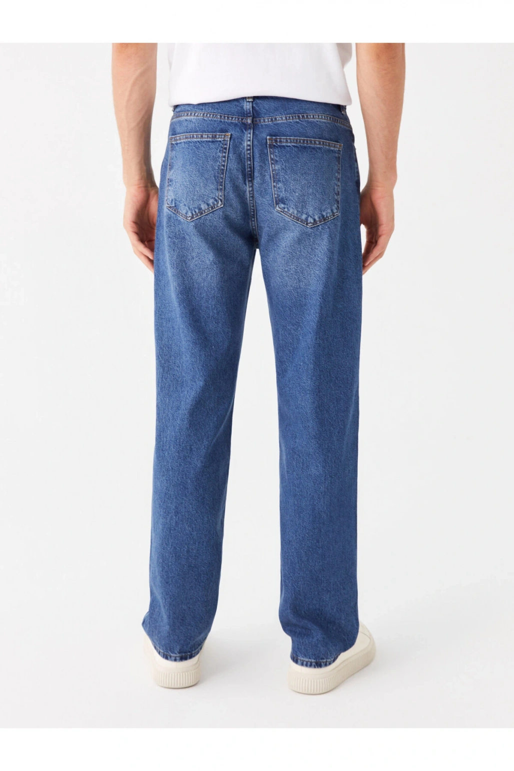 Wide Leg Erkek Jean Pantolon