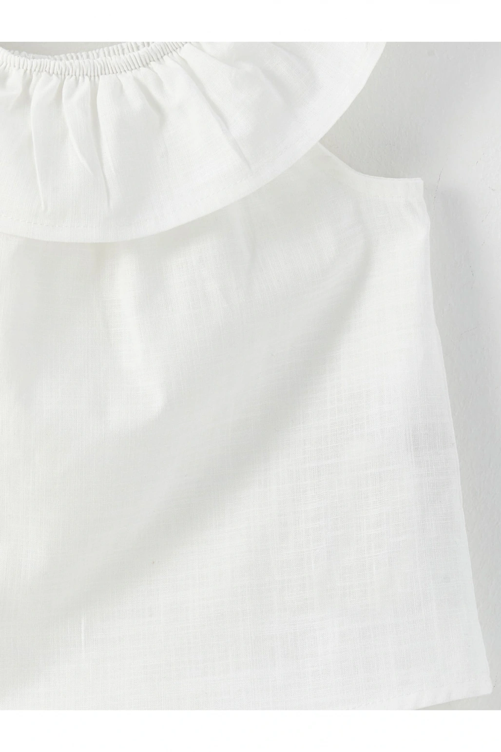 Bisiklet Yaka Kız Bebek Bluz Ve Şort 2li Takım