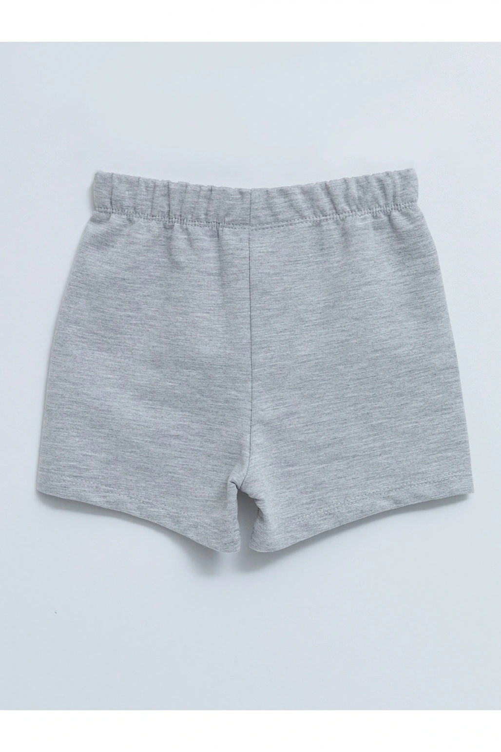 Beli Lastikli Basic Pamuklu Kız Bebek Şort