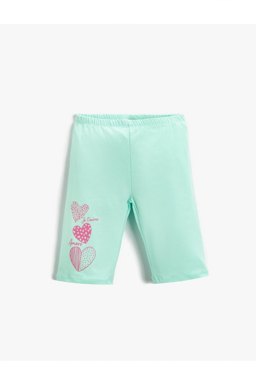 Kalp Baskılı Tayt Pamuklu