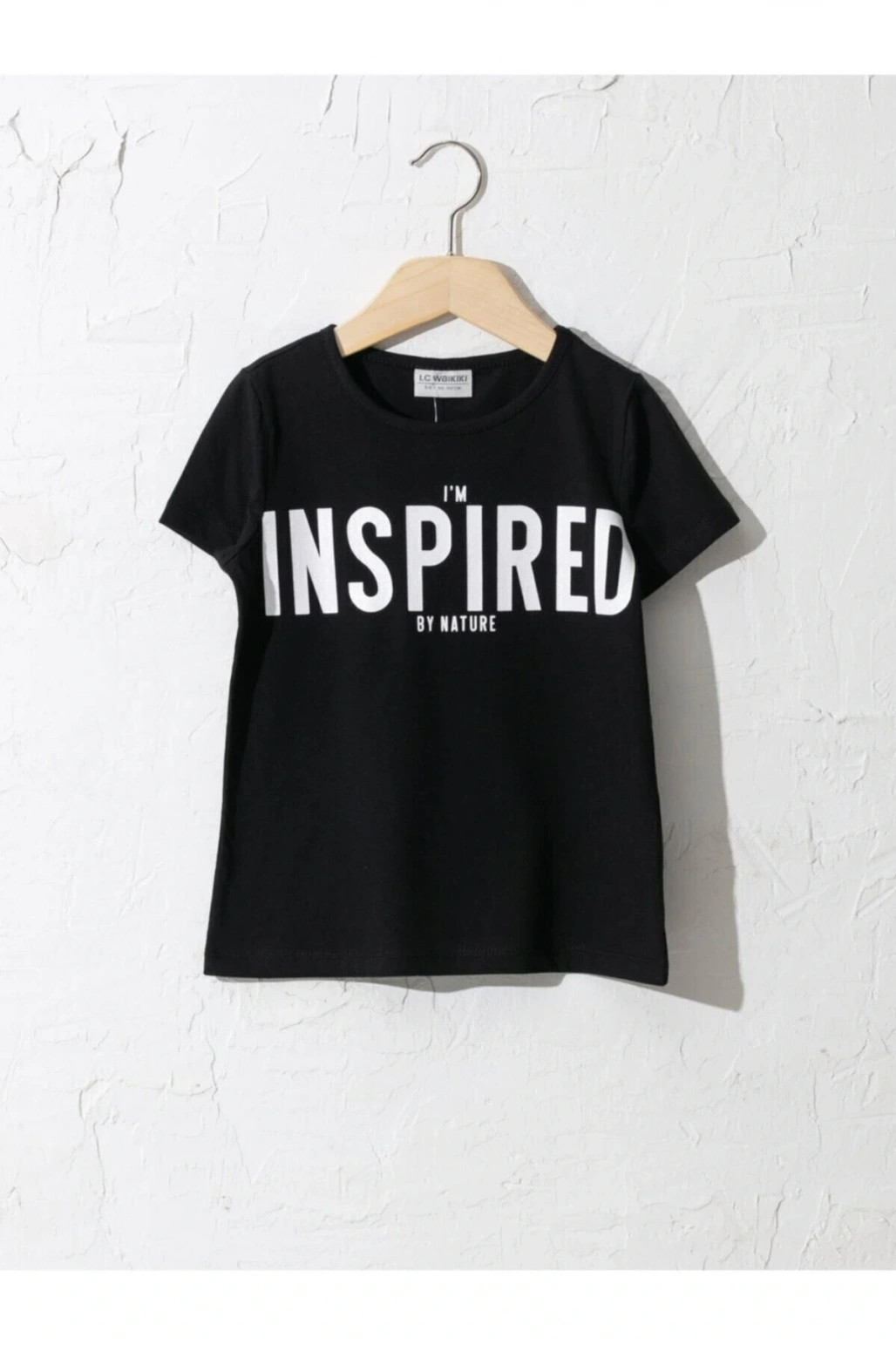 Kız Çocuk Siyah Tişört