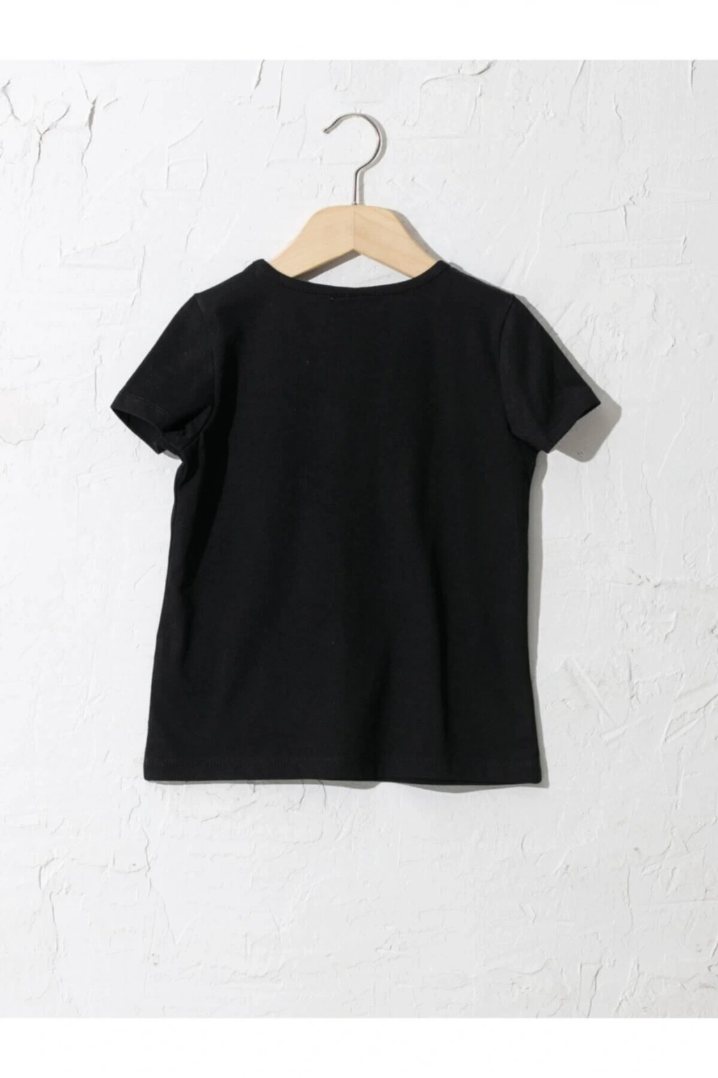Kız Çocuk Siyah Tişört