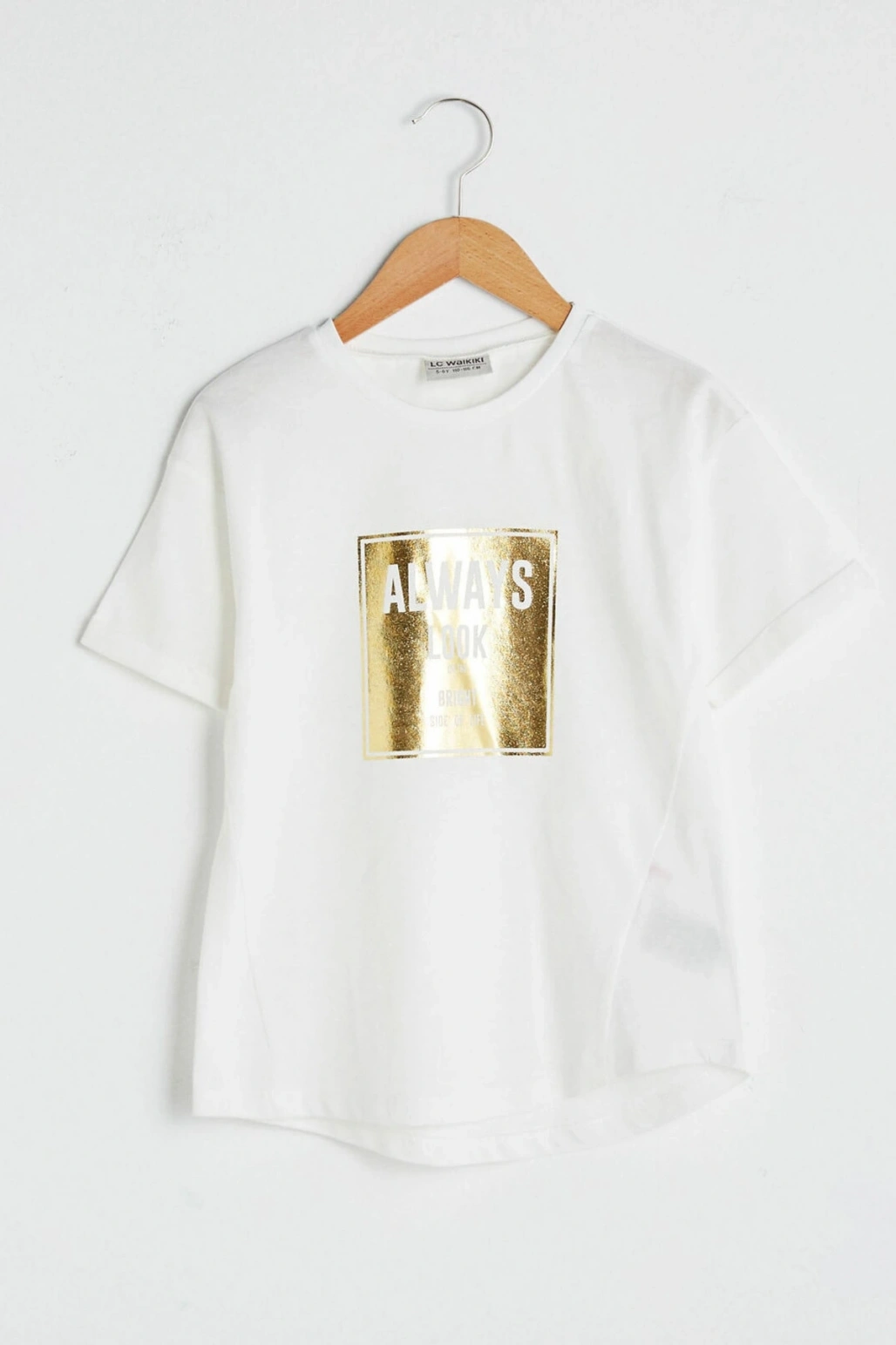 Kız Çocuk Ekru R9J T-Shirt