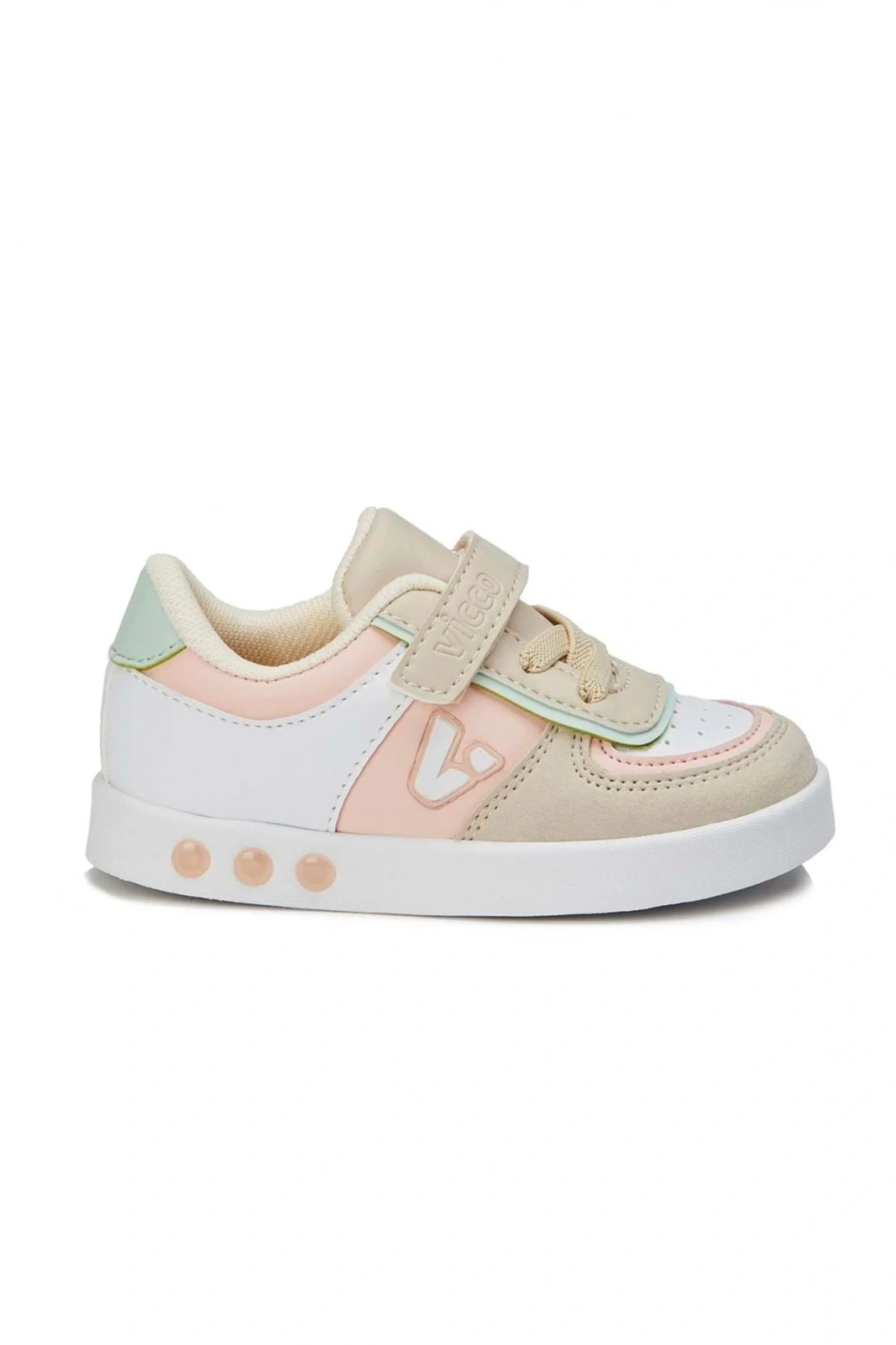 Sam Işıklı Ortopedik Çocuk Spor Ayakkabı PUDRA