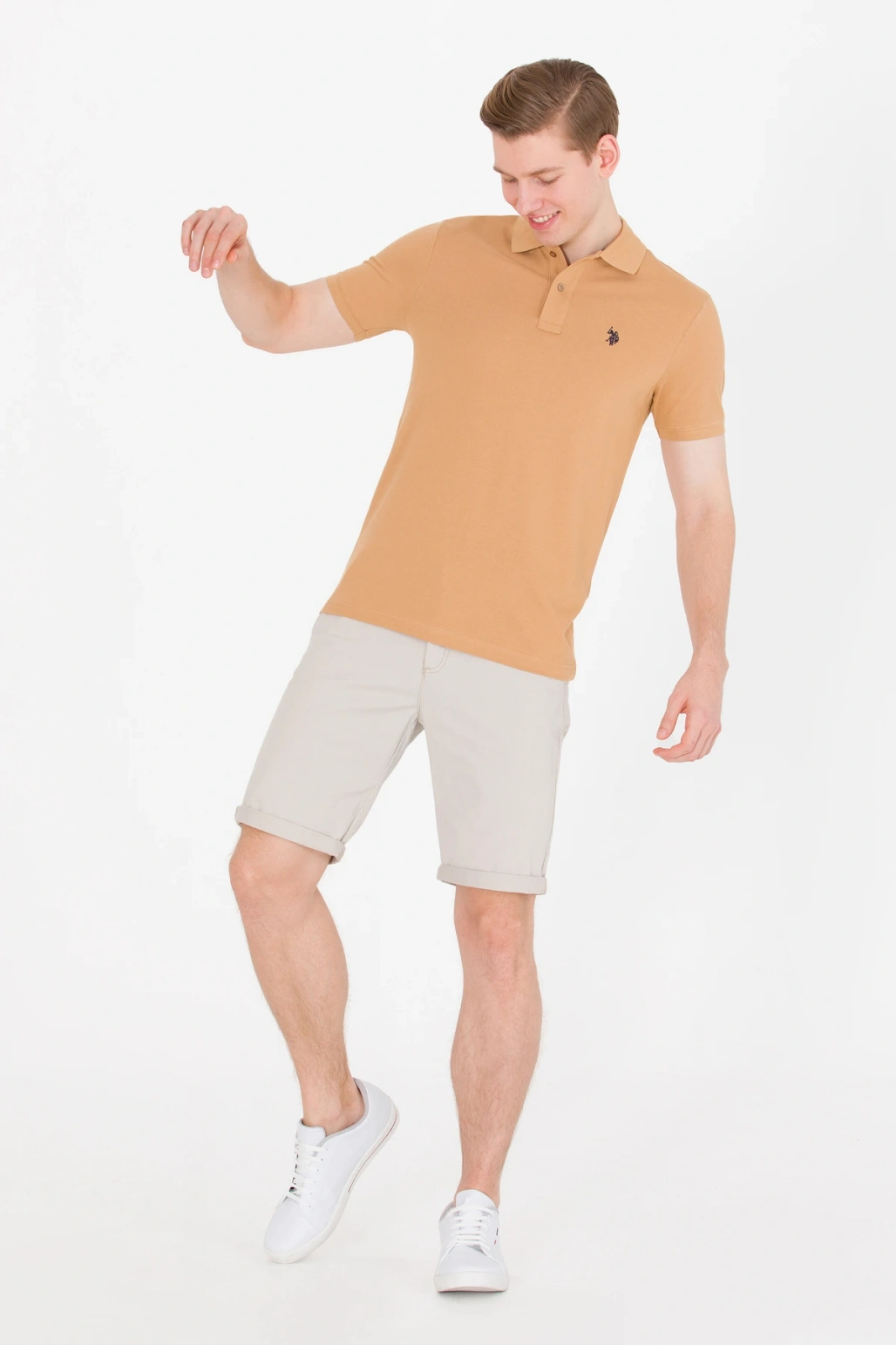 Logolu Polo Yaka T-shirt