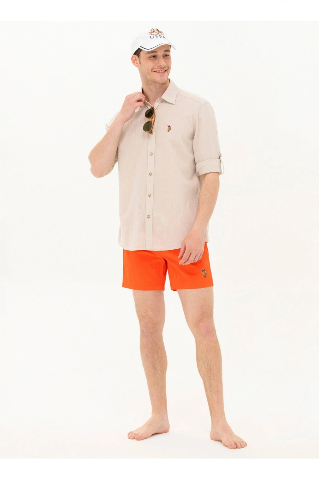 Turuncu Erkek T-shirt Blas23y