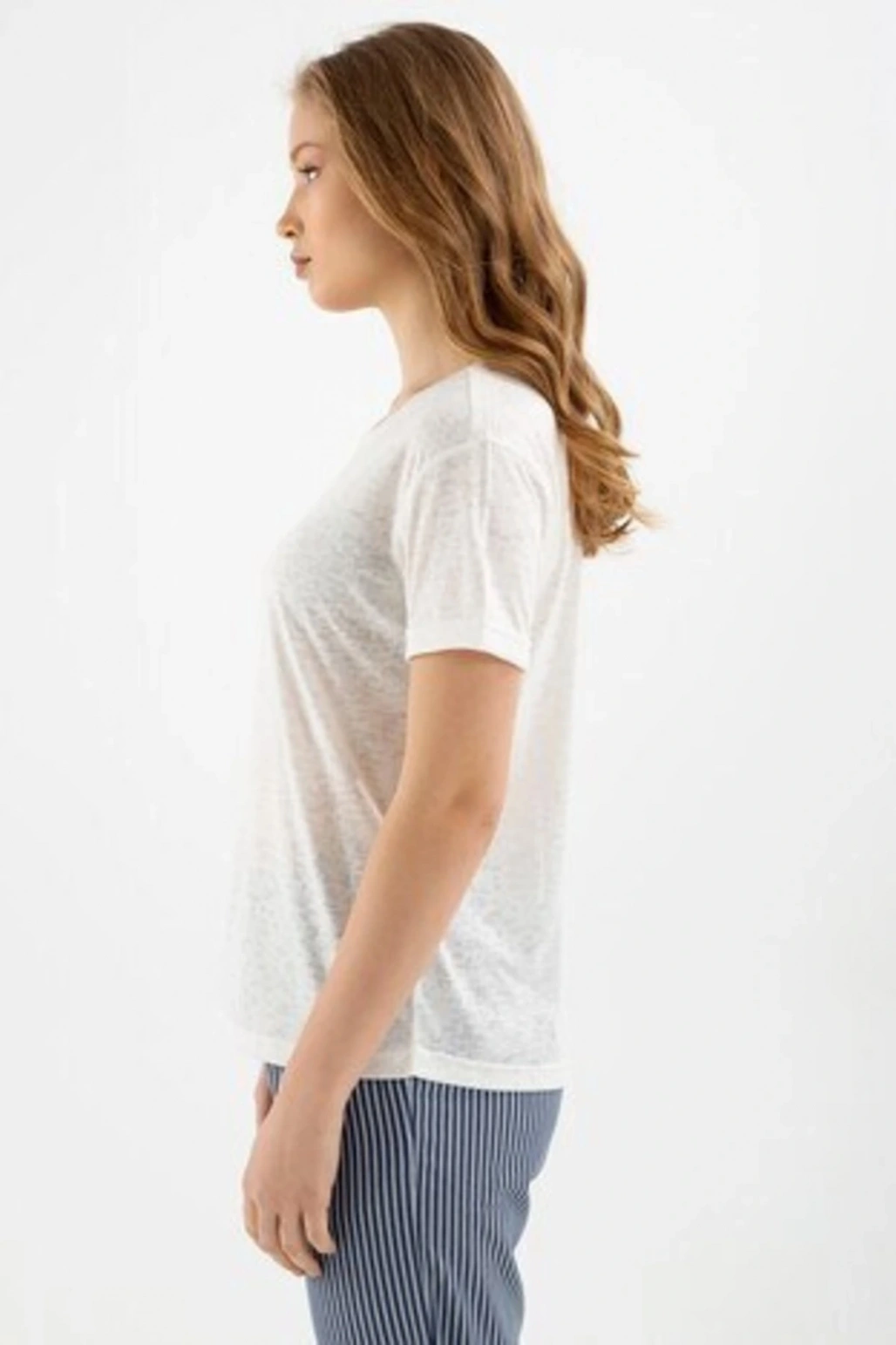 Bisiklet Yaka Regular Fit T Shirt  T Shirt 22y0547k1