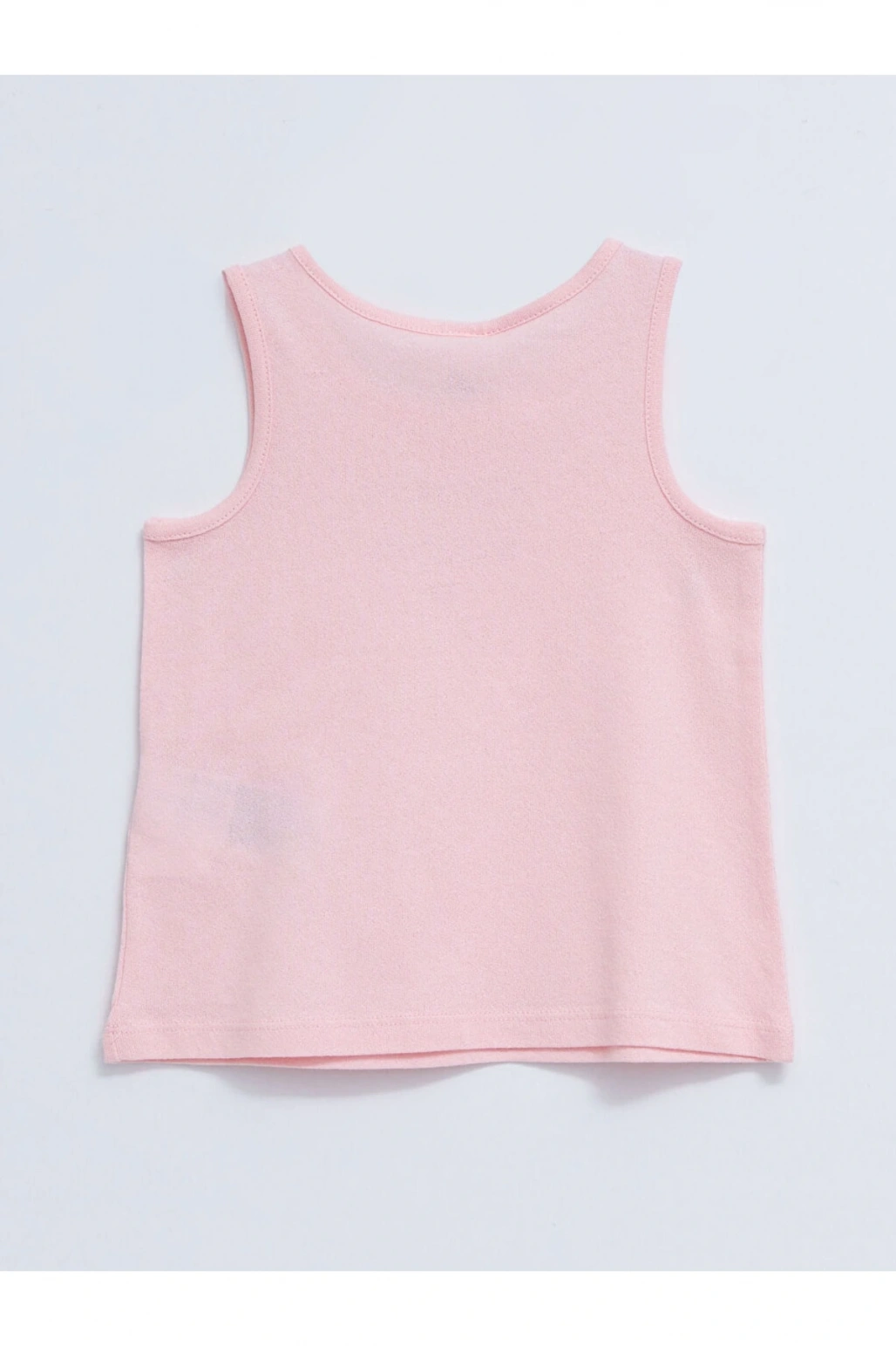 Bisiklet Yaka Baskılı Kız Bebek Atlet