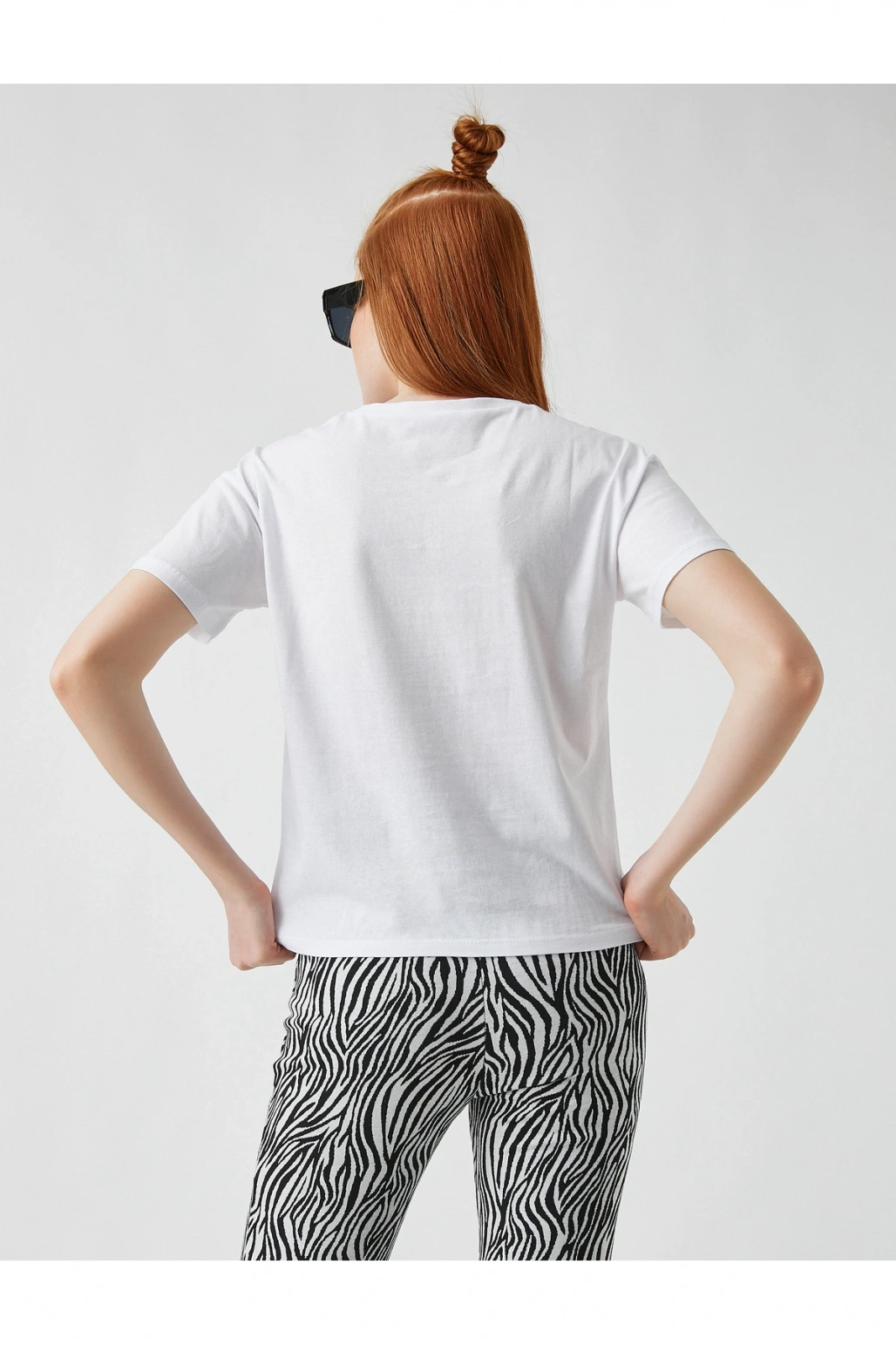 Kadın Ekru Tshırt 2SAL10202IK