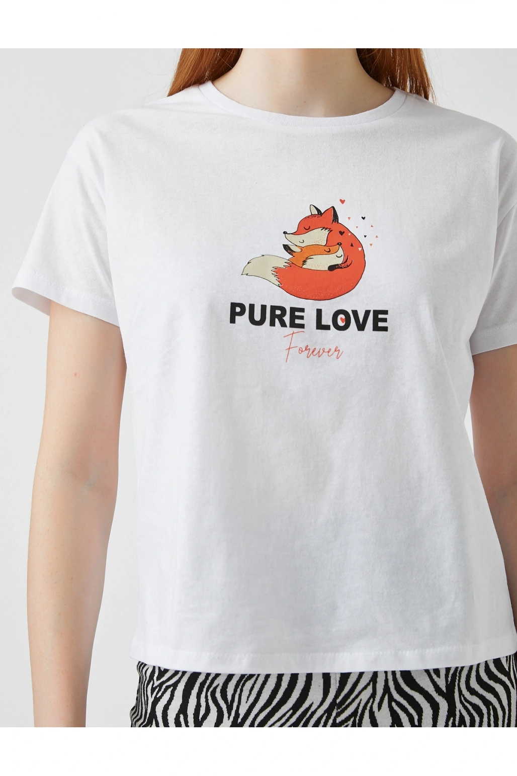 Kadın Ekru Tshırt 2SAL10202IK