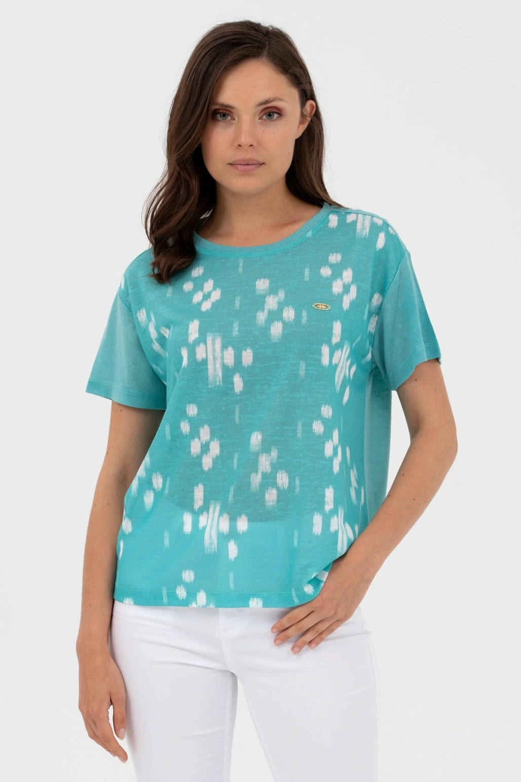 U.s. Polo O Yaka Comfort Fit Spor T-shırt 1574326 Mery 090 Mint