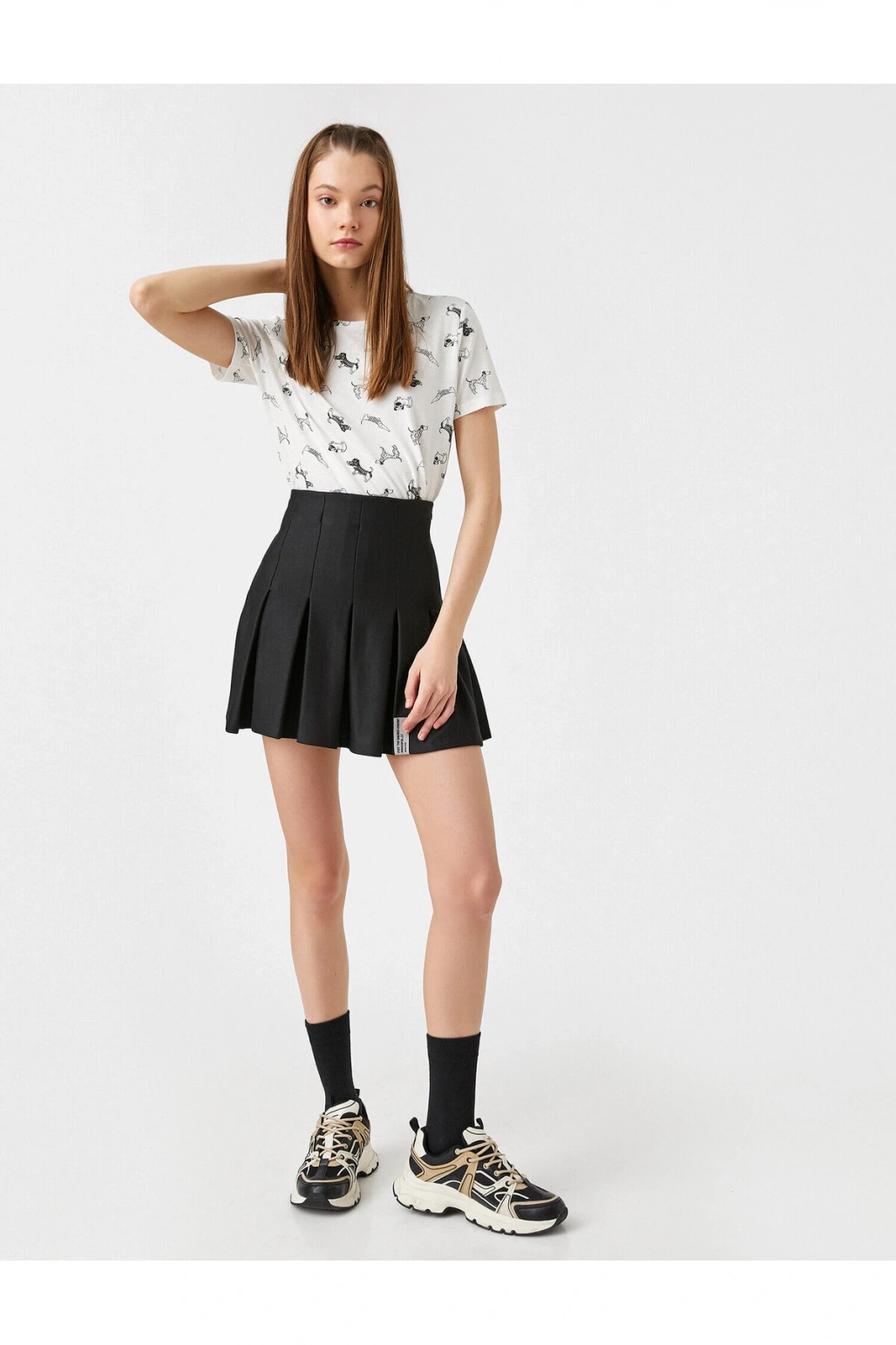 Baskılı Kısa Kollu Tişört