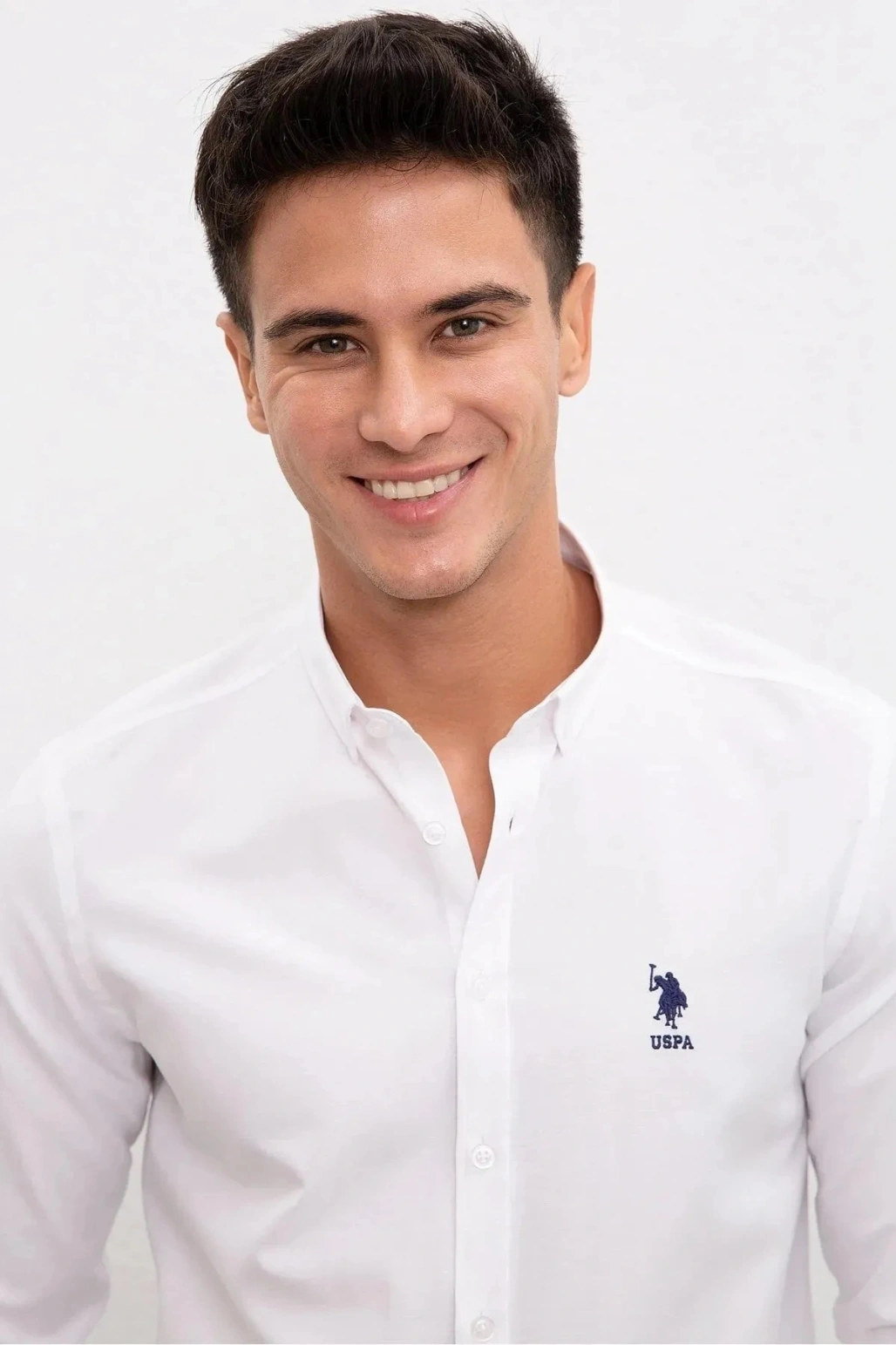 G081gl004 Gox023y 1570715 Us Polo Assn Erkek Gömlek Beyaz