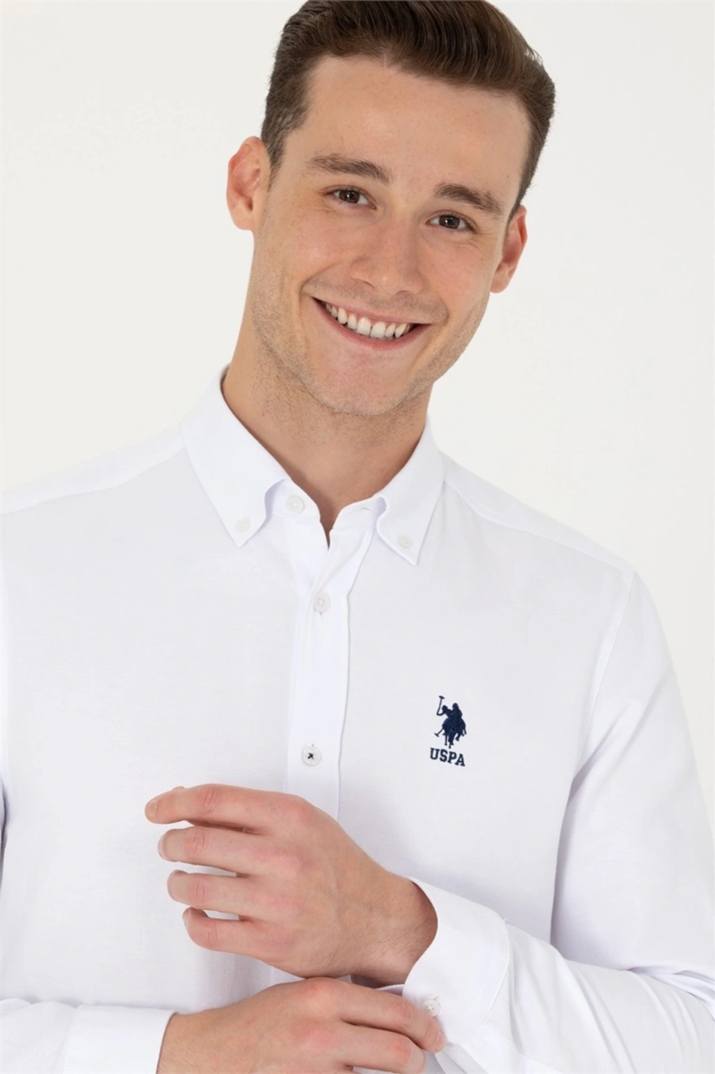 Nova023k Us Polo Assn Erkek Gömlek 1672542 Beyaz