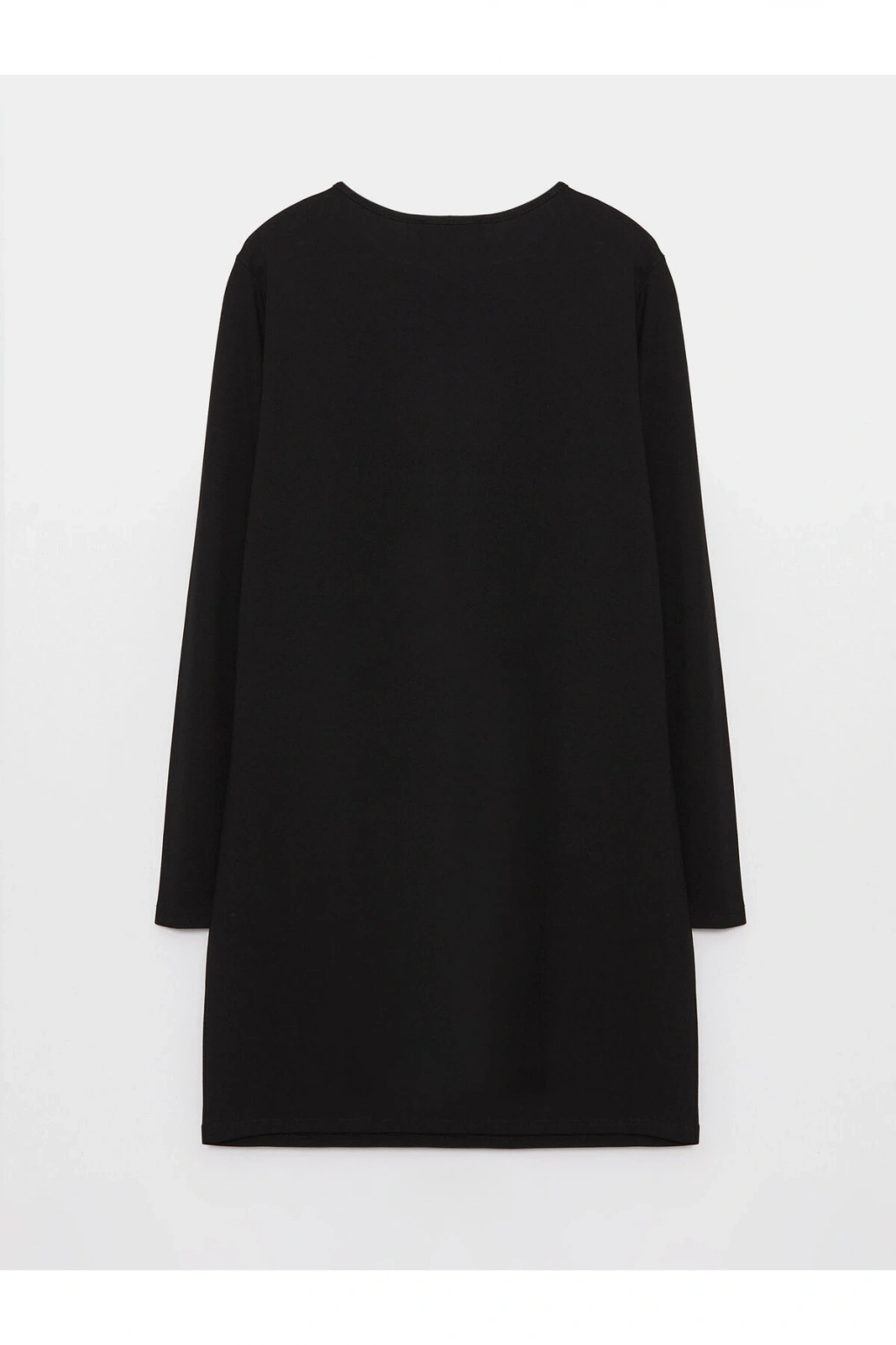 Bisiklet Yaka Payet İşlemeli Uzun Kollu Kadın Tunik