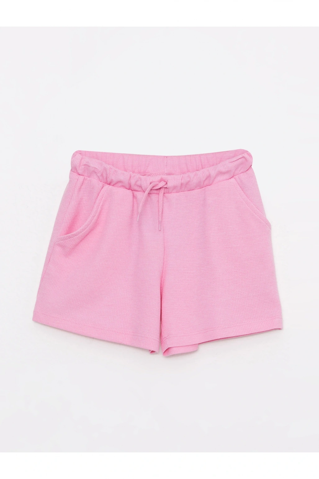 Beli Lastikli Basic Kız Çocuk Şort