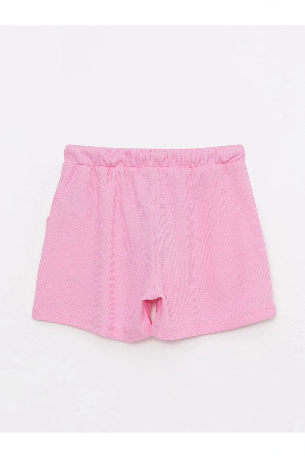 Beli Lastikli Basic Kız Çocuk Şort