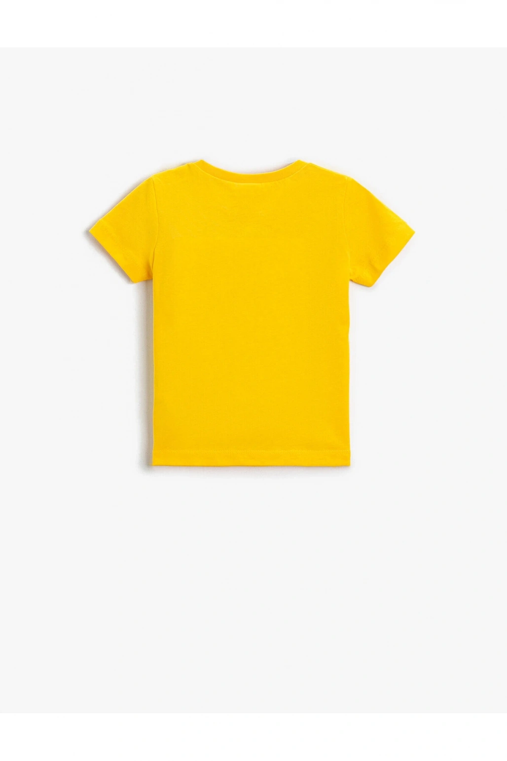 Baskılı Kısa Kollu Tişört Pamuklu