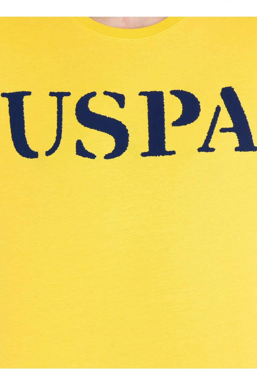 Bisiklet Yaka Koyu Sarı Erkek T-shirt Geartıy023