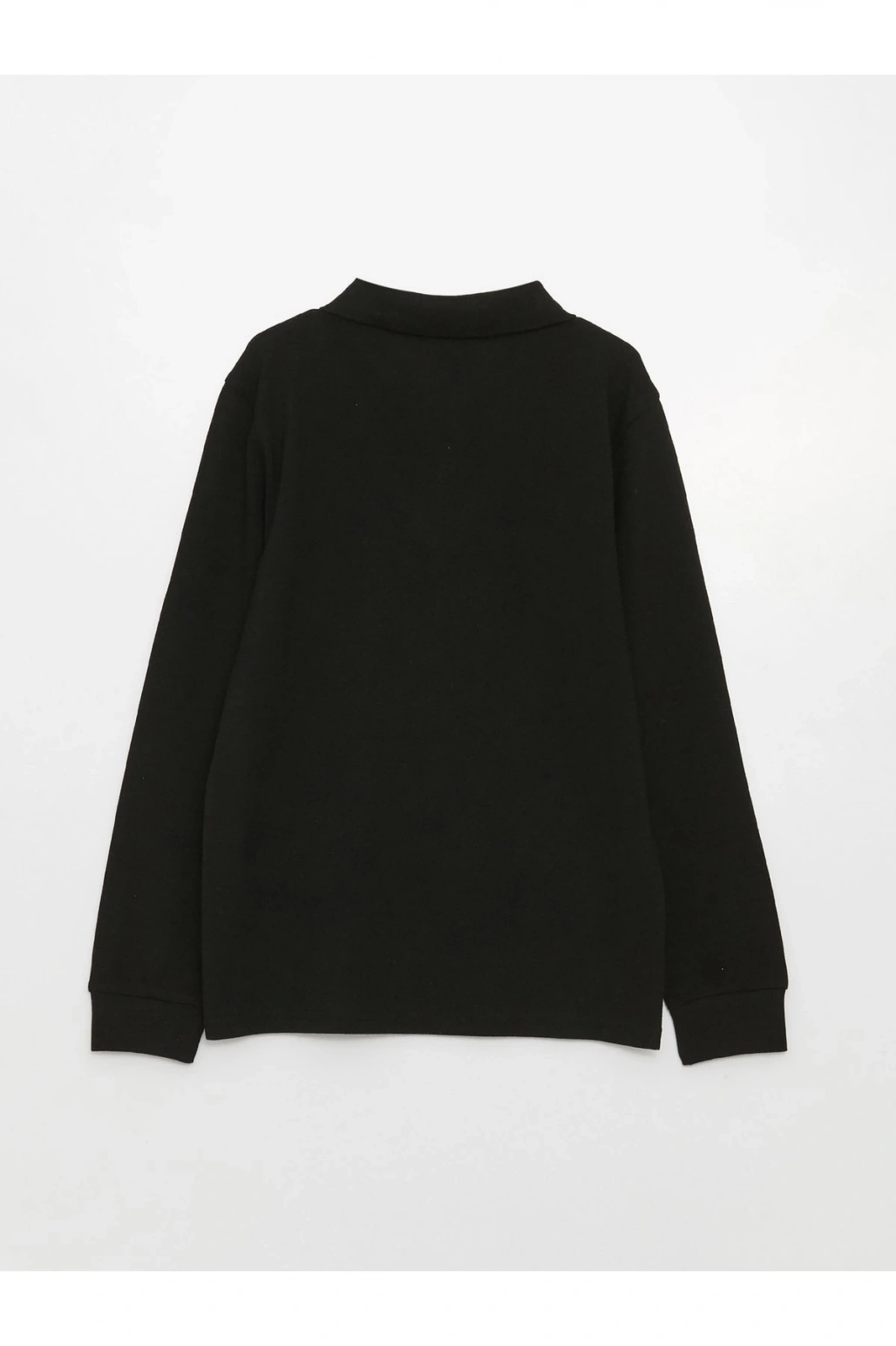 Polo Yaka Basic Uzun Kollu Erkek Çocuk Tişört