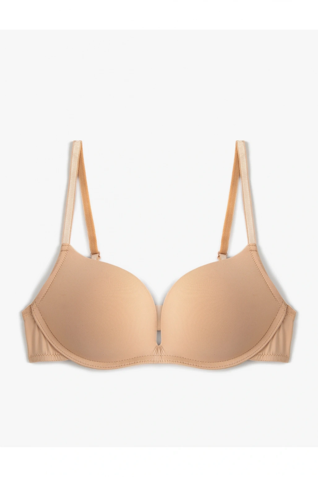 Dolgulu Sütyen Destekli Balenli İnce Askılı