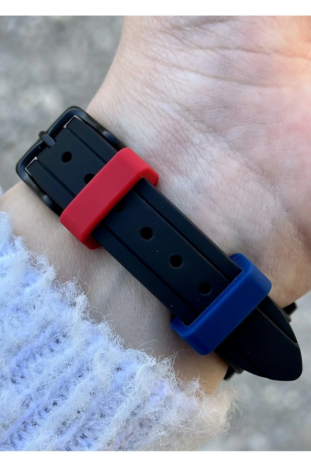 U.S. Polo Assn. USPA2007-03 Siyah Silikon Kadın Kol Saati