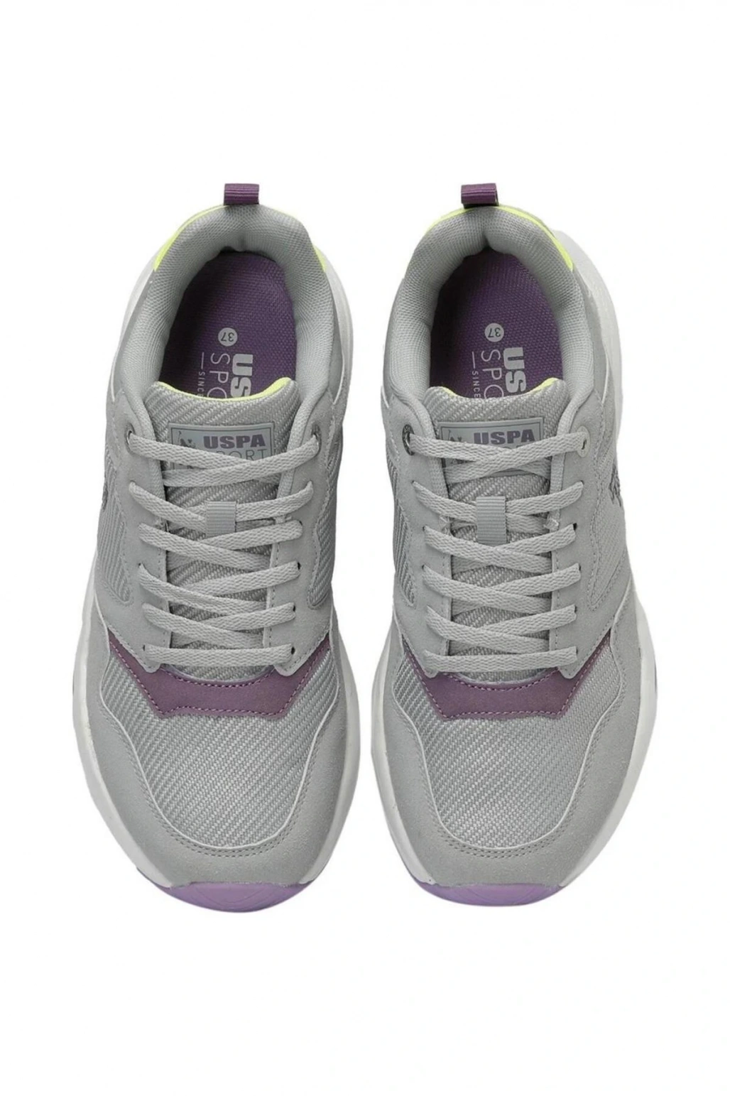 U.s.polo Assn Senseı 3pr Gri Comfort Casual Günlük Spor Ayakkabısı