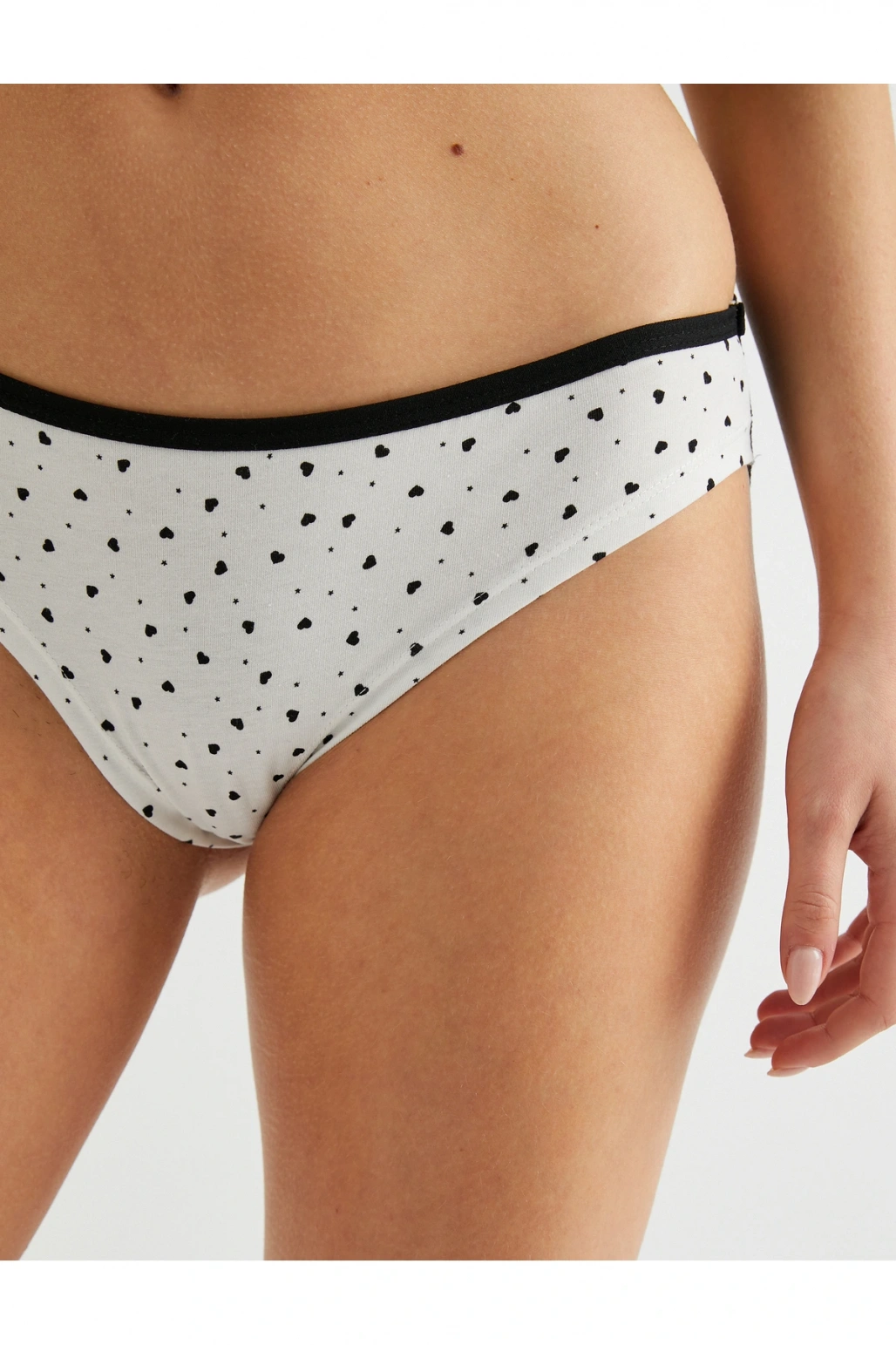 Dantelli Külot Pamuklu Brazilian Baskılı