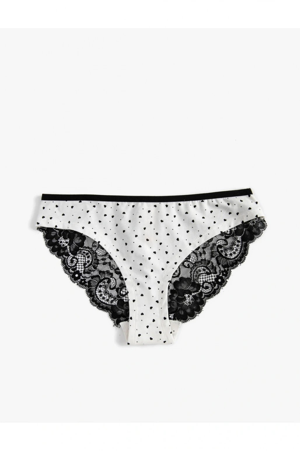 Dantelli Külot Pamuklu Brazilian Baskılı