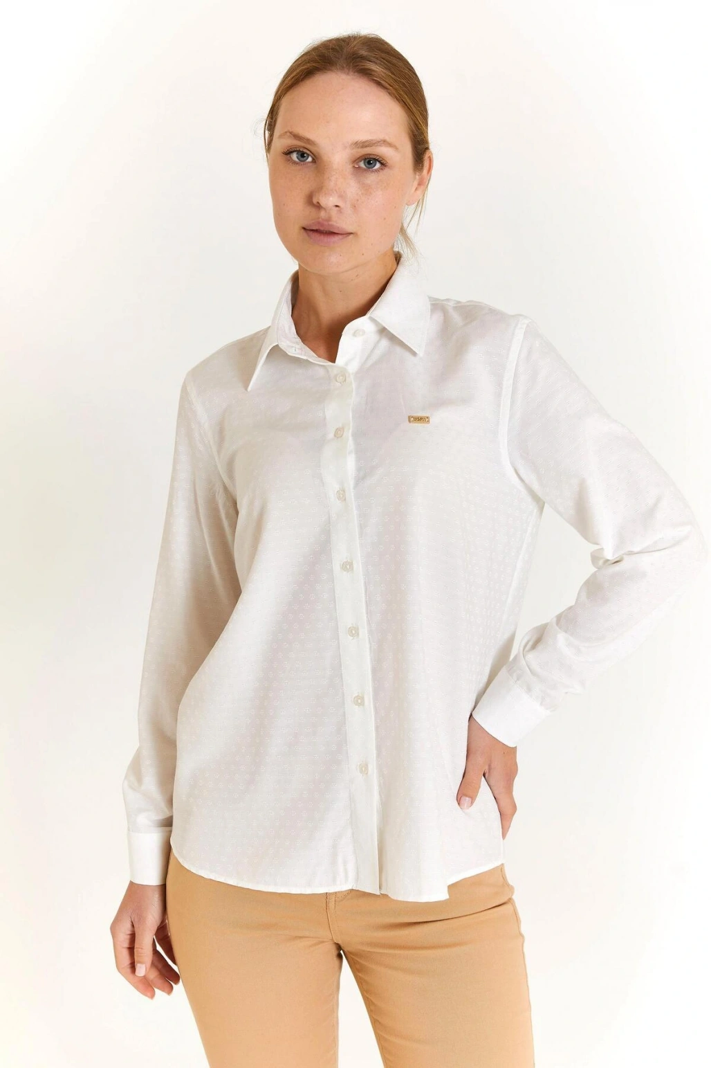 1838208 POLO DOKUMA GÖMLEK