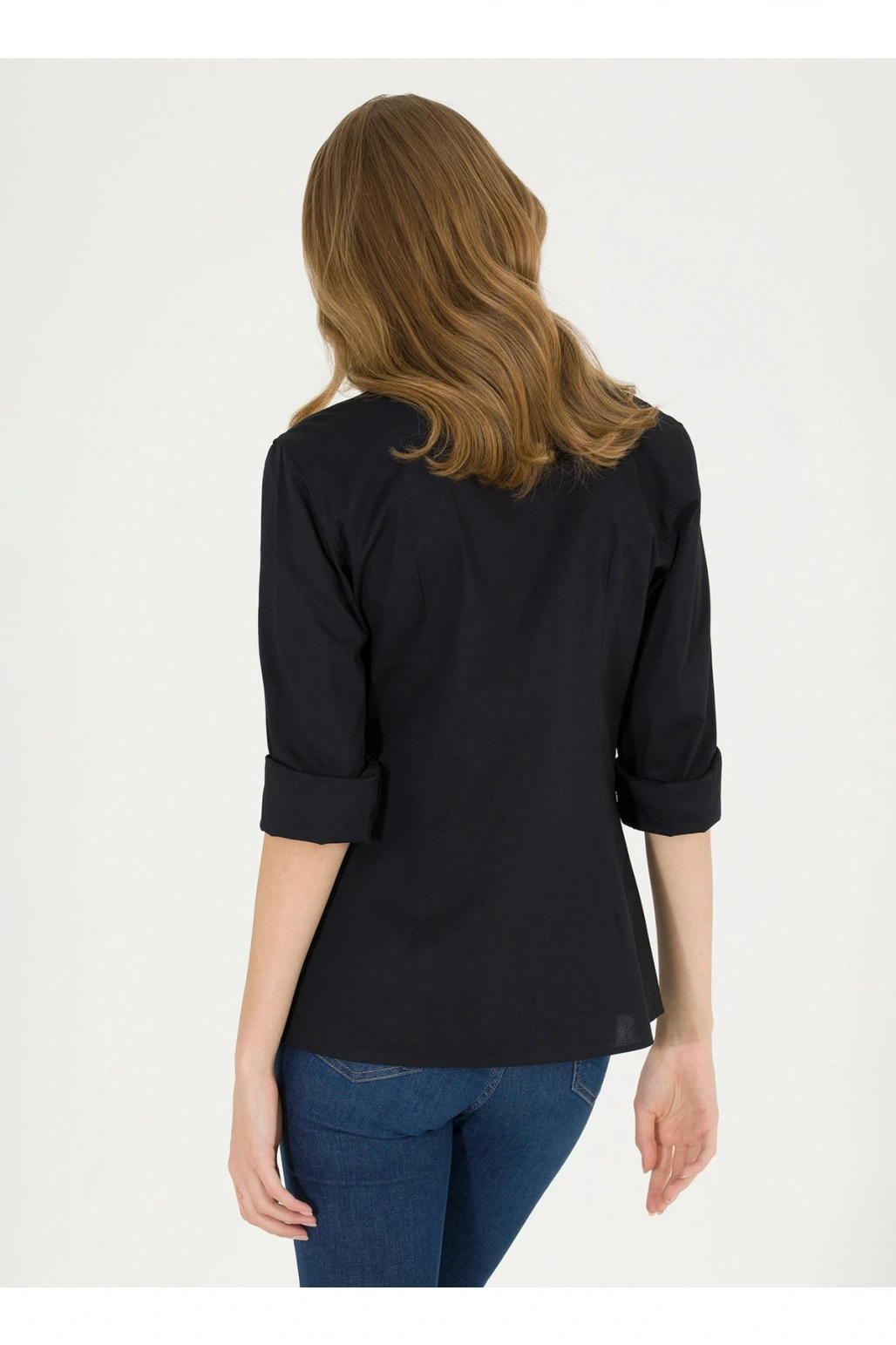 Gömlek, 44, Koyu Siyah