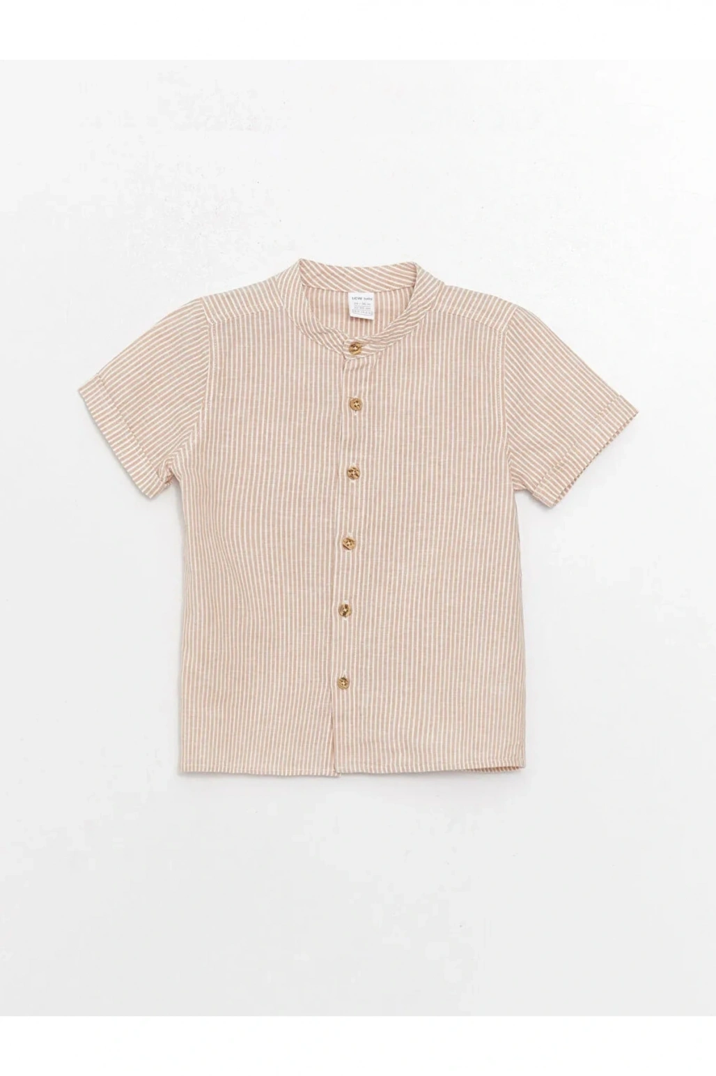 Lcw Baby Hakim Yaka Kısa Kollu Erkek Bebek Gömlek