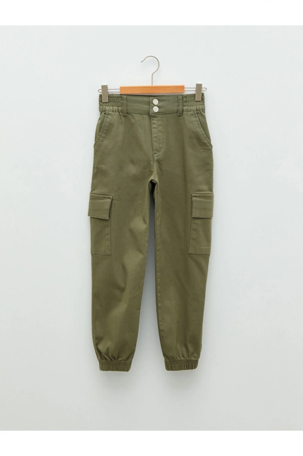 Beli Lastikli Gabardin Kız Çocuk Kargo Pantolon S23231z4 - Rqm