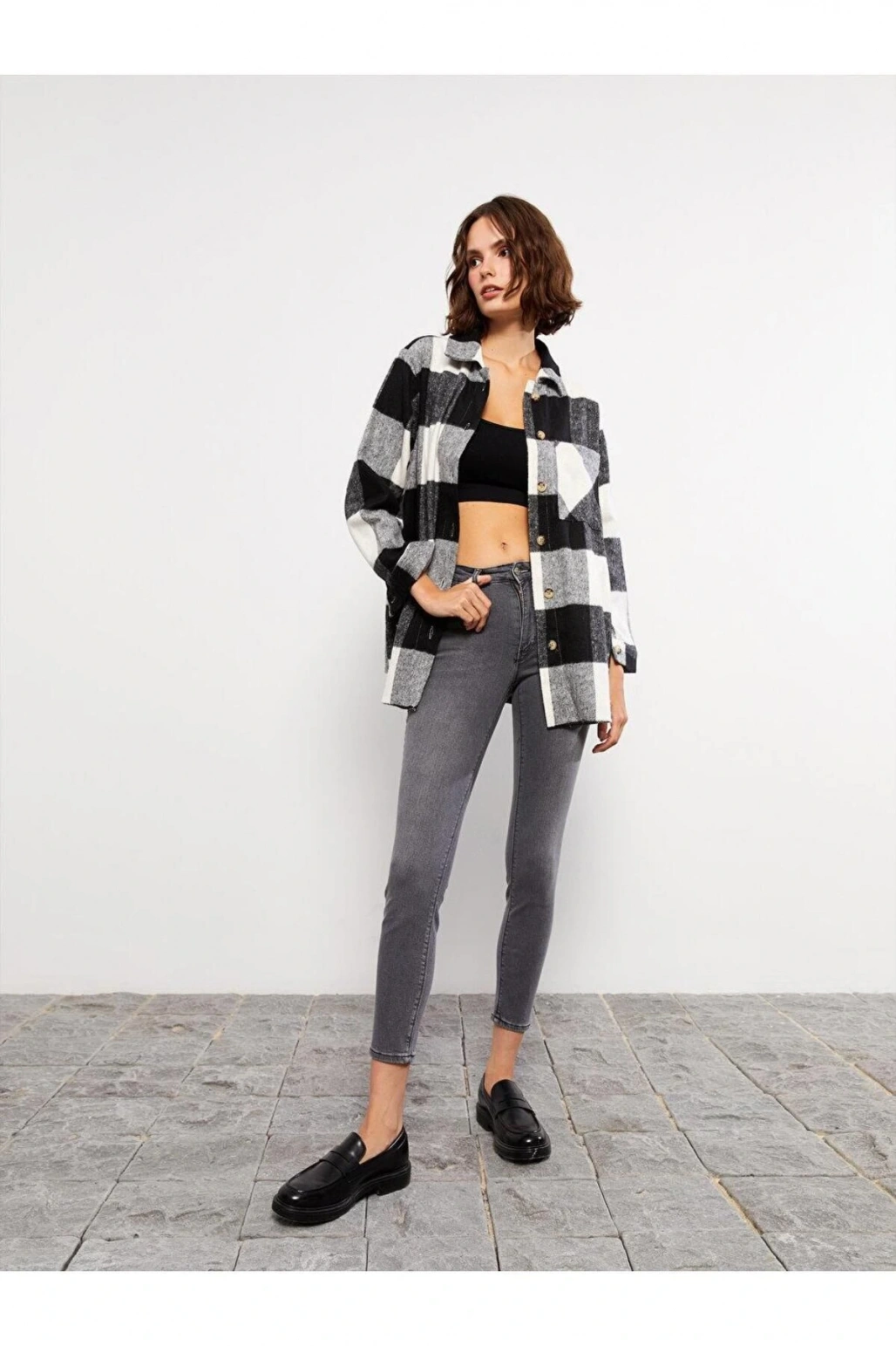 LCW Jeans Normal Bel Skinny Fit Kadın Jean Pantolon