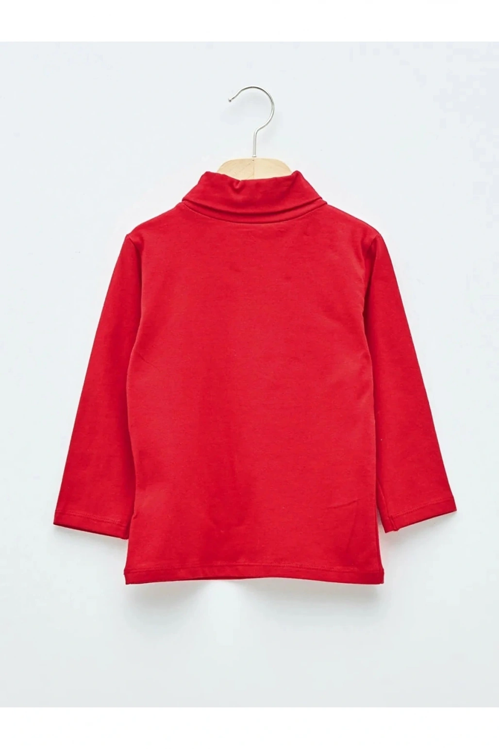 Baby Balıkçı Yaka Uzun Kollu Nakış Detaylı Erkek Bebek Tişört