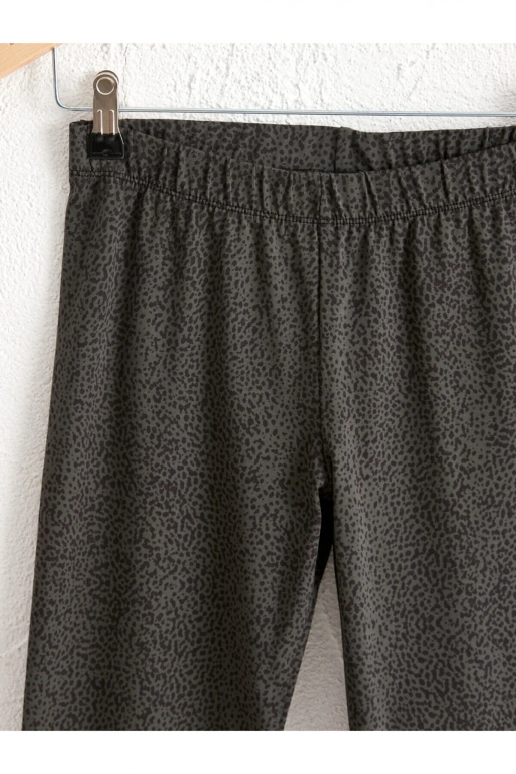 Kadın Antrasit Baskili  Tayt