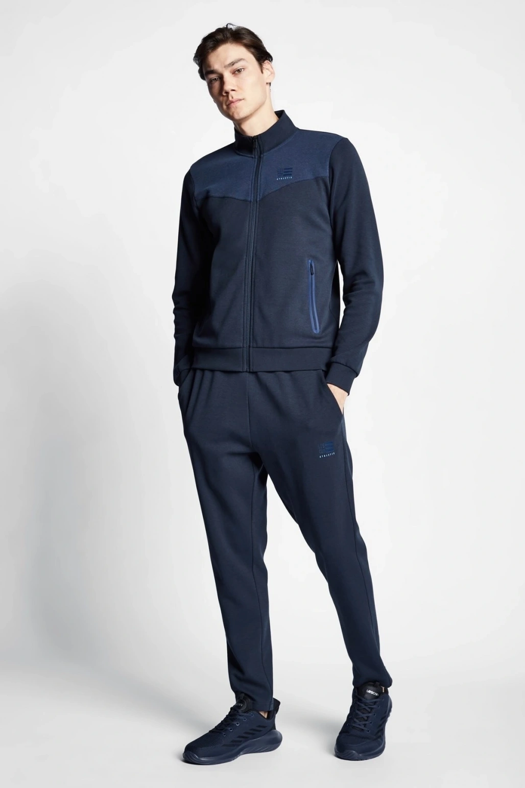 22b-1104 Fermuarlı Üst K.lacıvert