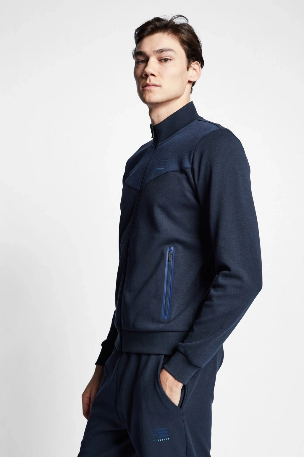 22b-1104 Fermuarlı Üst K.lacıvert