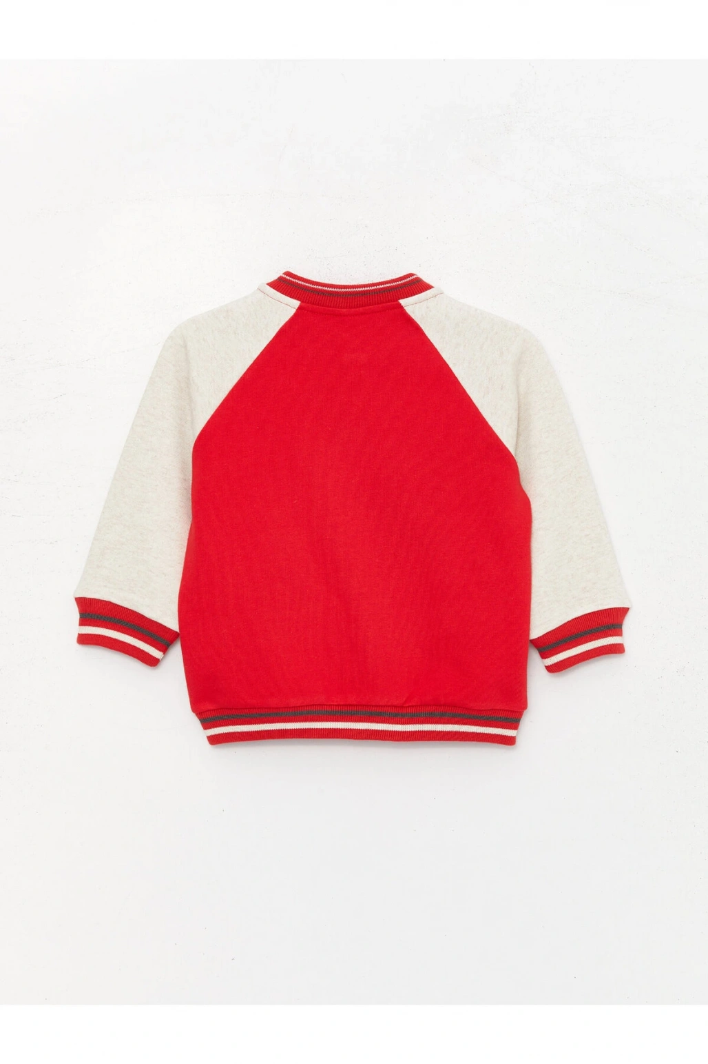 Bisiklet Yaka Uzun Kollu Baskılı Erkek Bebek Sweatshirt ve Pantolon 2li Takım