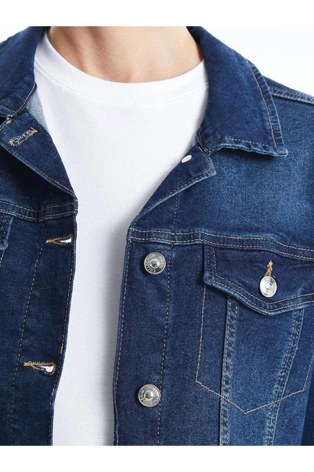 Gomlek Yaka Kadin Jean Ceket - W44872z8