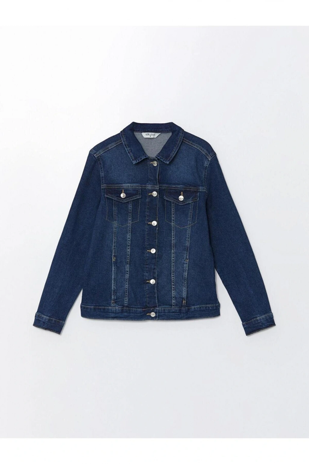 Gomlek Yaka Kadin Jean Ceket - W44872z8