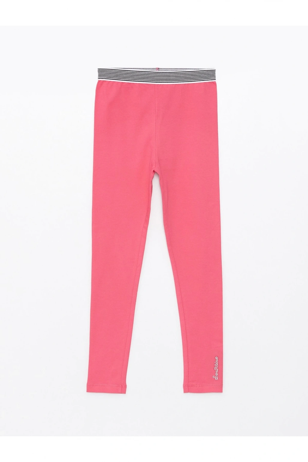 Beli Lastikli Baskılı Kız Çocuk Tayt