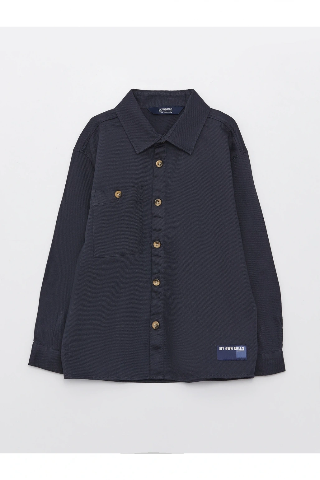 Rahat Kalıp Gabardin Erkek Çocuk Gömlek