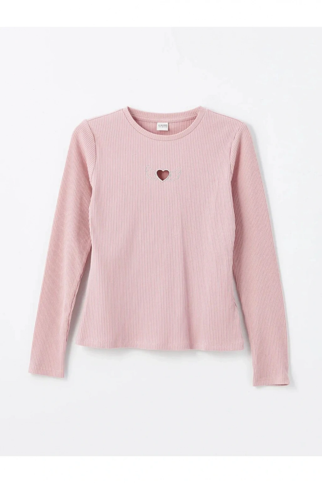 LCW Kids Bisiklet Yaka Kız Çocuk Tişört (W4)