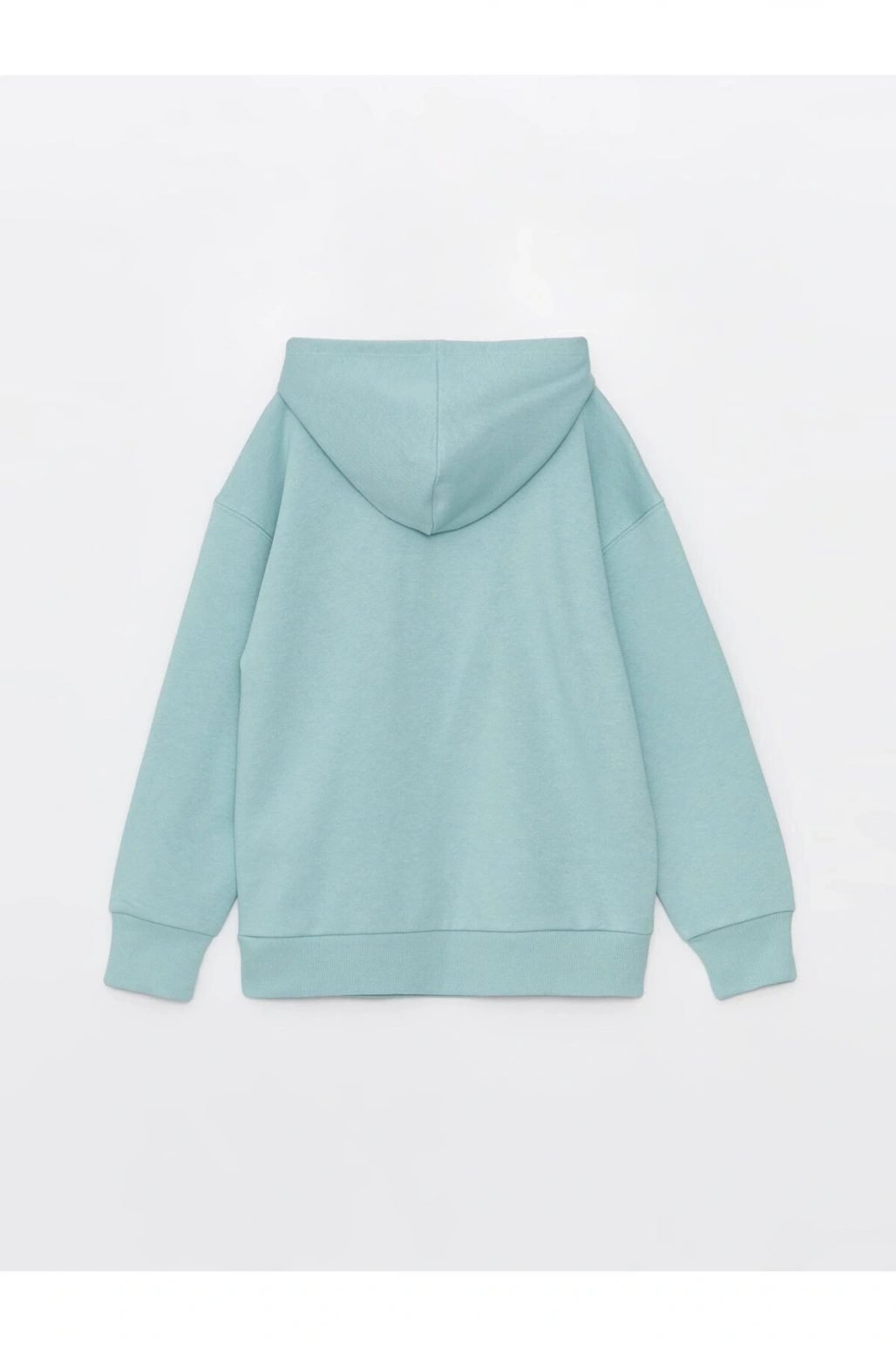 Baskılı Uzun Kollu Kız Çocuk Hoodie