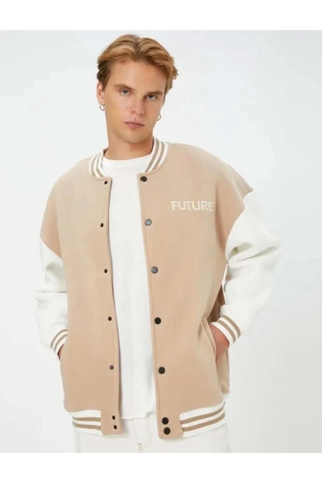 4wam50007mk Erkek Ceket Bej