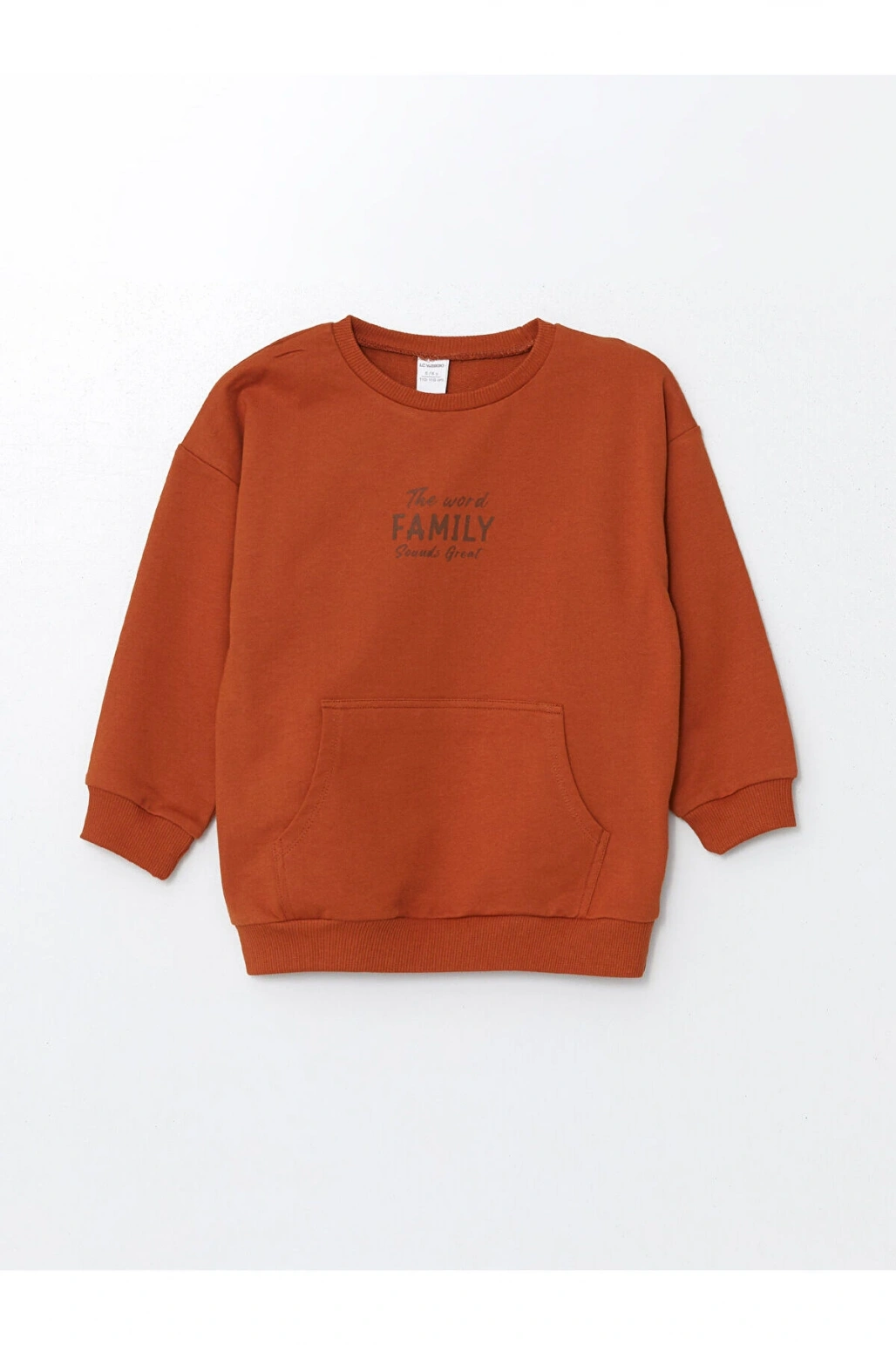 Lcw Bisiklet Yaka Uzun Kollu Basic Erkek Bebek Sweatshirt Ve Eşofman Alt 2li