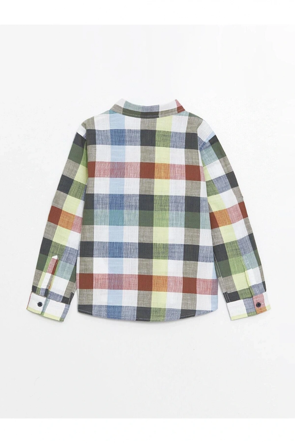 LCW Kids Ekose Uzun Kollu Erkek Çocuk Gömlek